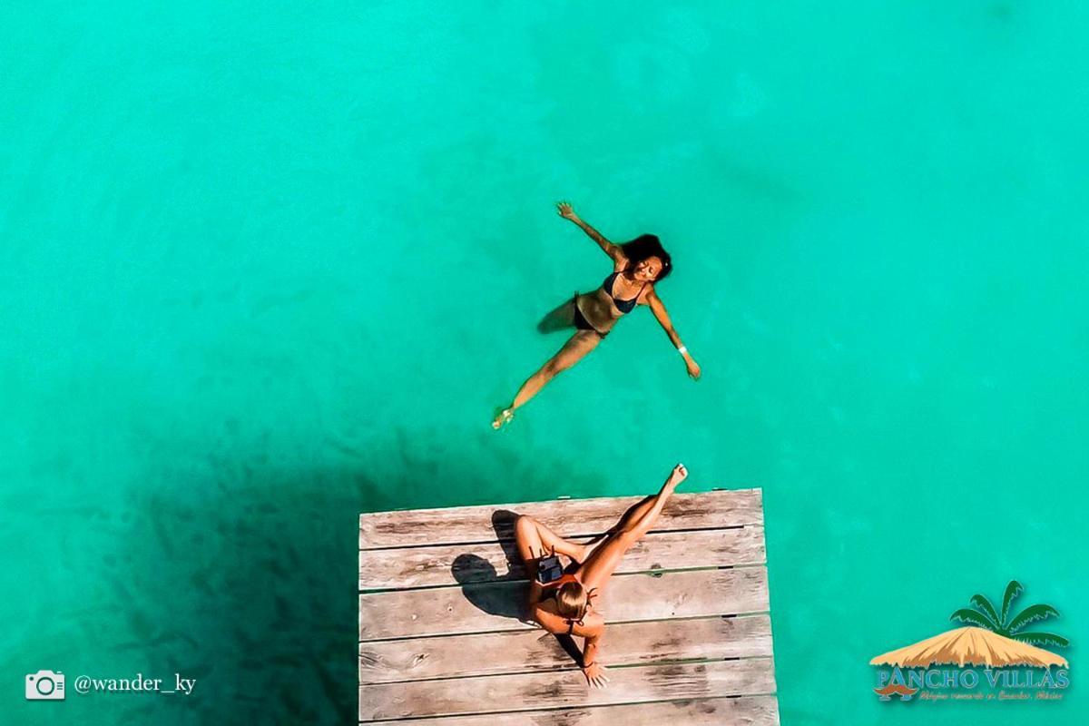 Hotel Pancho Villas Bacalar - Kayyaks Gratis Exterior photo